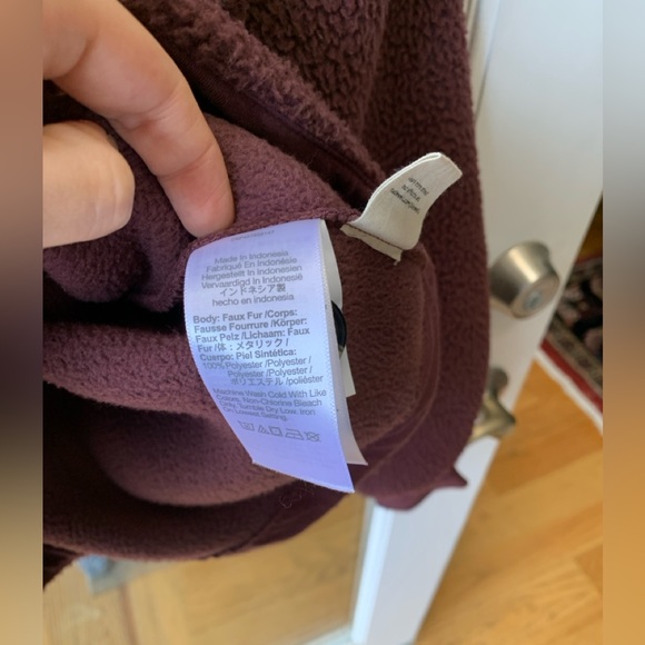 (Re)sourced Fleece Crop Cardigan - Picture 6 of 7